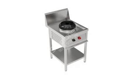 Single Burner Chinese Cooking Range For Hotel Restaurant Etc At Rs