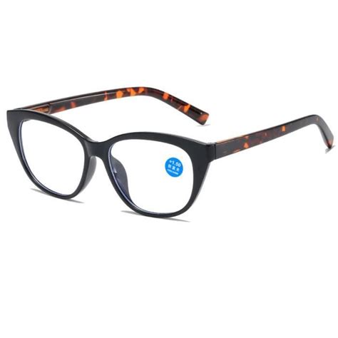 Fleur De Haricot Noir Dioptrie 1 50 Lunettes De Lecture Anti Bleu