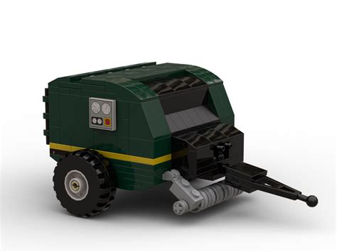 Lego Moc Agricultural Equipment Hay Baler By Iarwain4347 Rebrickable