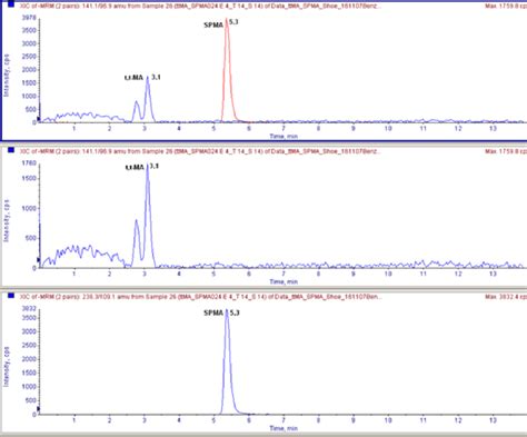 Extracted Ion Chromatogram Of Tt Ma And Spma Download Scientific Diagram