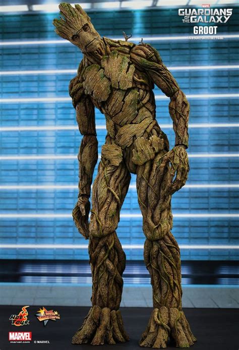 Groot Guardians Of The Galaxy Hot Toys Th Scale Action