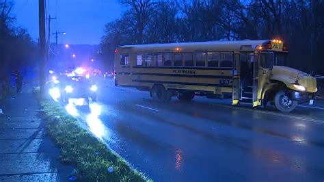 Scene Cleared After School Bus Involved In A Crash In Northside