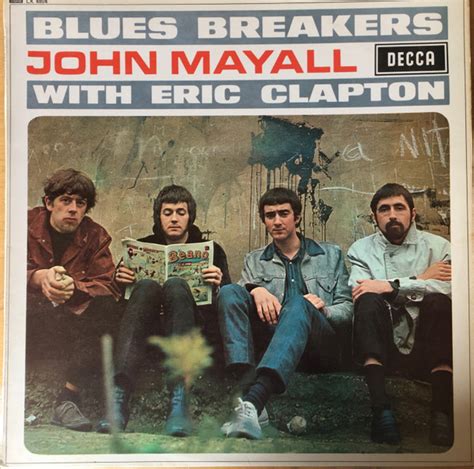 John Mayall With Eric Clapton Blues Breakers Vinyl Flipback Lp