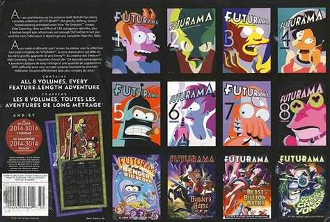 Futurama The Complete Series Giftset Dvd Import