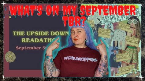 September Tbr Upside Down Readathon Shorty September Horror Edition