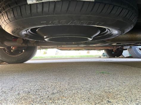 Toyota Sienna Spare Tire Location