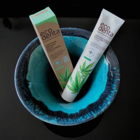 Ecodenta Certified Organic Multi Functional Toothpaste With Hemp Oil