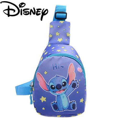 Sac De Poitrine Disney Stitch Pour Enfants Sac Bandouli Re Anime Mini