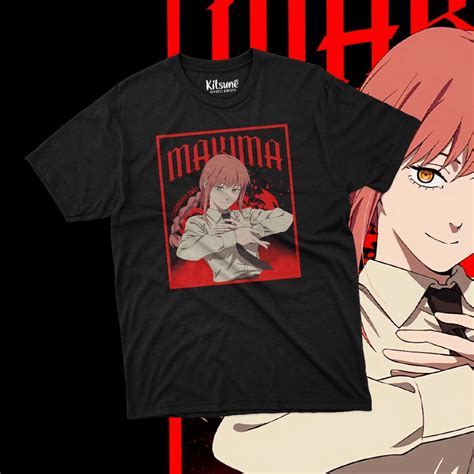 Jual Kaos Anime Chainsaw Man Makima Shopee Indonesia