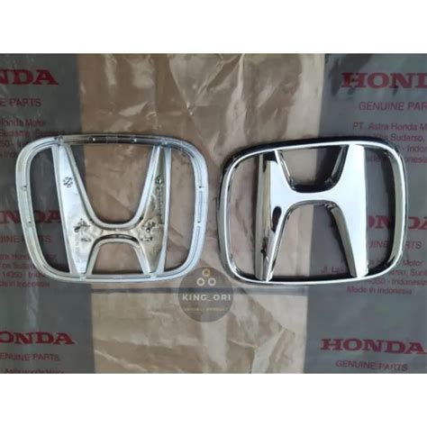 Emblem Honda Chrome Pengganti Logo Belakang Brio Lama Lazada Indonesia