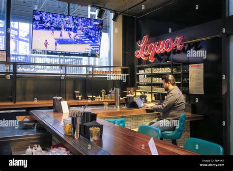 The Pennsy Food Court, Penn Station, NYC Stock Photo - Alamy