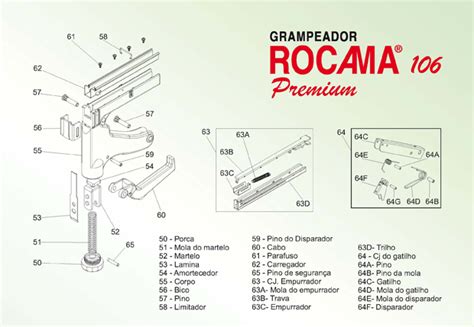 Grampeador Rocama Premium Wsp Ferramentas