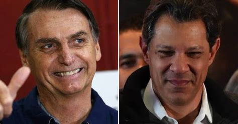 Bolsonaro tem 68 4 e Haddad 31 6 dos votos válidos em SP diz Paraná