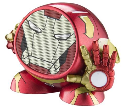 Ihome Marvel Avengers Iron Man 3 Portable Bluetooth Mini Speaker New 19