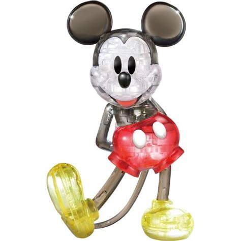 Mickey Mouse: Crystal Gallery 3D Puzzle - Mickey (36 Pieces) | Nin-Nin ...