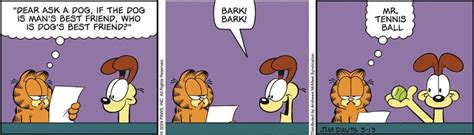 Garfield By Jim Davis For Wed 13 Mar 2024 Rgarfielddaily