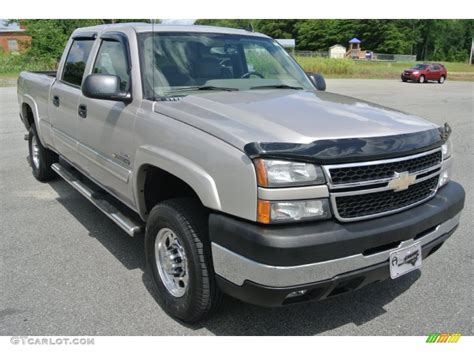 2006 Silver Birch Metallic Chevrolet Silverado 2500hd Lt Crew Cab 4x4 83162199 Photo 11