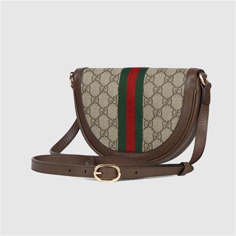 Ophidia Mini GG Shoulder Bag In Beige And Ebony Supreme GUCCI Canada