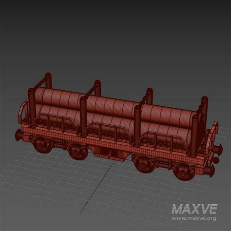 Train Cargo Tree Lego - Maxve: Your 3D Model Destination