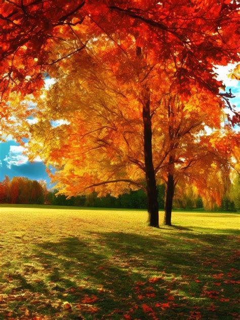 Fall Trees Wallpaper Iphone