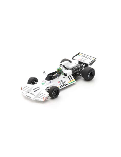 SPARK MODEL 1 18 BRABHAM BT42 GP MONACO 73 WILSON FITTIPALDI