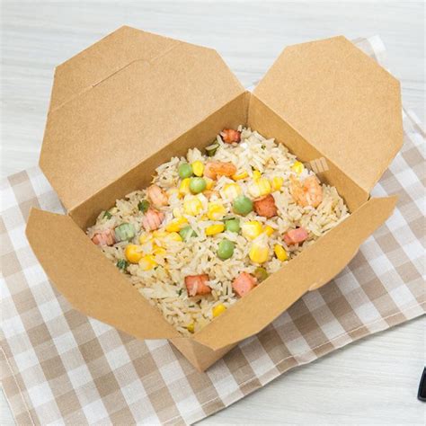 Disposable Paper Takeaway Food Packaging Box