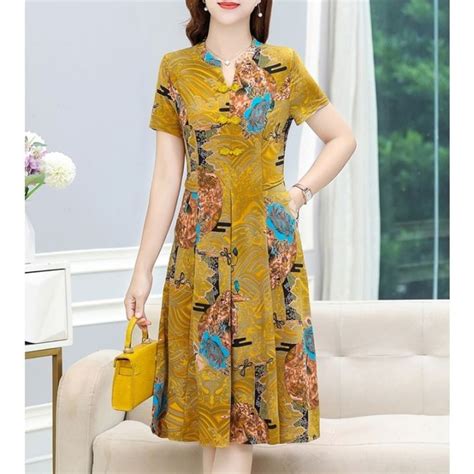 Arofu Batik Dress For Women Batik Cheongsam 2023 Batik Dress Modern ...