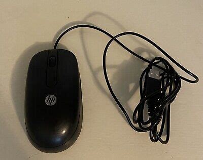 Genuine Hp Apollo Ou Usb Wired Optical Mouse Tested Works Ebay