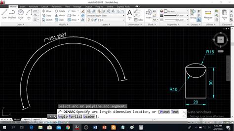 Perintah Dasar Menu Draw Dan Modify Di Autocad Youtube