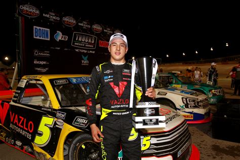 Mateo Gir N Subi Al Podio De Trucks M Xico Series En El Dorado Speedway