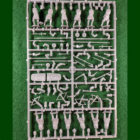 Agincourt French Infantry Sprue 12 Figures Perry Miniatures The