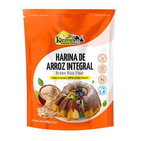 Harina De Arroz Integral X 500g Karavansay