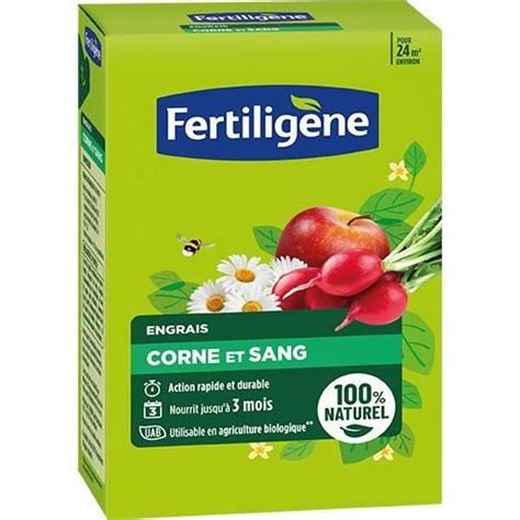 Engrais Corne Et Sang Fertiligene Fcosan Kg Action Rapide