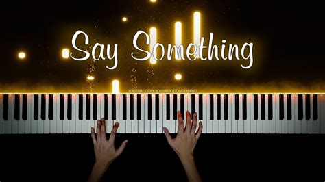 A Great Big World, Christina Aguilera - Say Something | Piano Cover ...