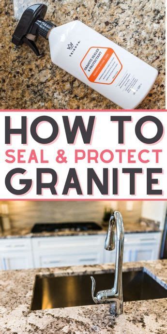 How To Seal Granite Countertops Artofit