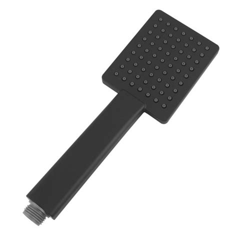 Black Square Handheld Shower Head By Temple Webster Style Sourcebook