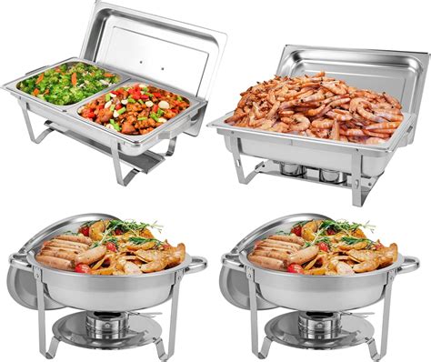 Amazon Restlrious Chafing Dish Buffet Set Pack Stainless Steel