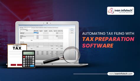 Automating Tax Filing With Tax Preparation Software Ivan Infotech