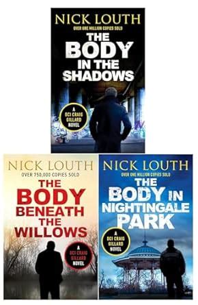 Nick Louth Dci Craig Gillard Crime Thrillers Collection Books Set