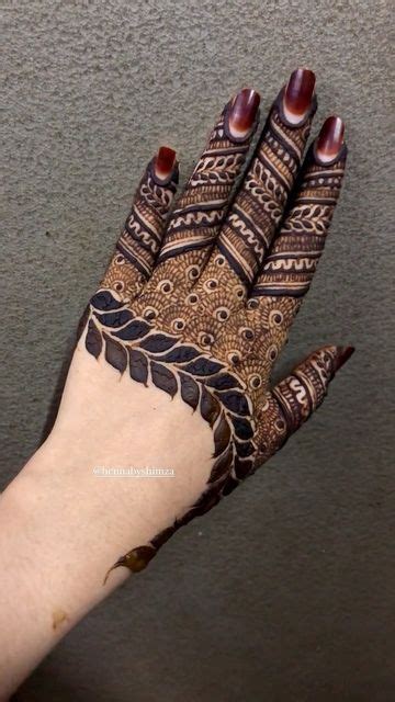 Shimzashaikhsharif On Instagram Reels Instagram Henna Hennadesign