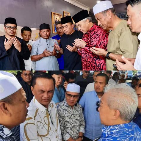 Ahmad Zahid Bung And The Sabah Umno Leadership Visit The Remains Of