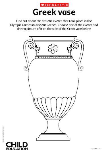 Decorate A Greek Vase Primary Ks Teaching Resource Scholastic