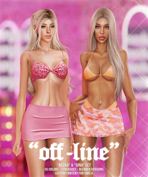 Bergdorfverse Hey Everyone Here Is The Becka Gina Set