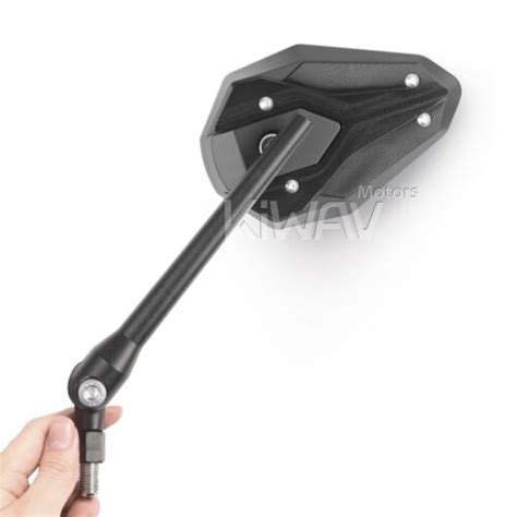 Moto R Tros Viperii Noir Universel Adjustable Pour Naked Road Street