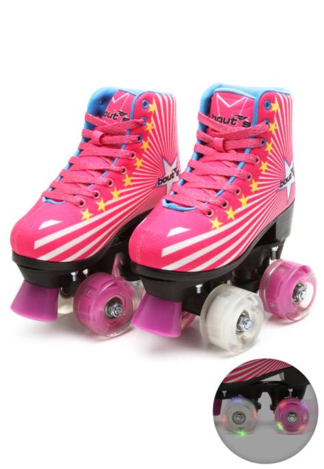 Patinando E Cantando Mais Patins Quad Chegando S Lojas Bouts Skid Led