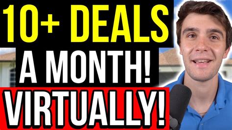 Virtual Wholesaling 10 Deals A Month Step By Step GUIDE YouTube