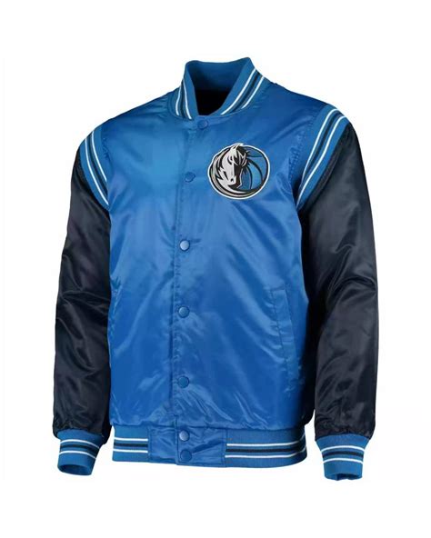 Dallas Mavericks The Enforcer Varsity Satin Jacket La Jacket