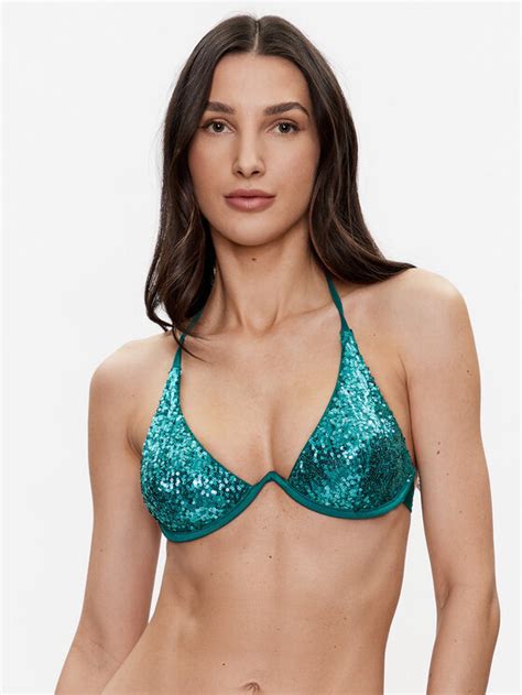 Guess Haut De Bikini E3GJ01 KBMV0 Turquoise Modivo Fr