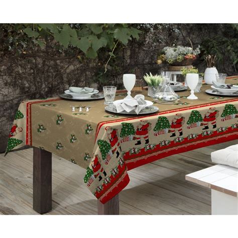 Toalha De Mesa Natalina Retangular 4 6 8 Lugares Linhao 100 Shopee