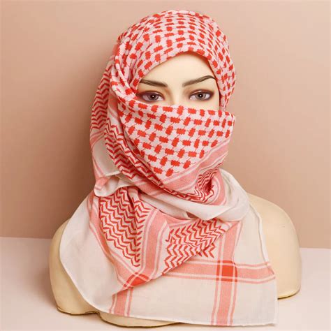 Keffiyeh Men S Arab Shemagh Head Scarf Ghutra Keffiyeh Middle East